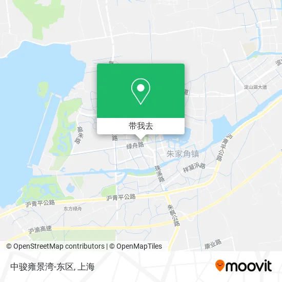 中骏雍景湾-东区地图