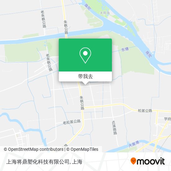 上海将鼎塑化科技有限公司地图