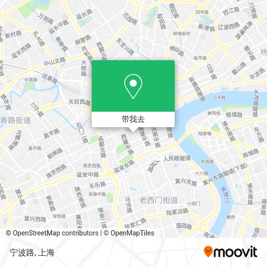 宁波路地图