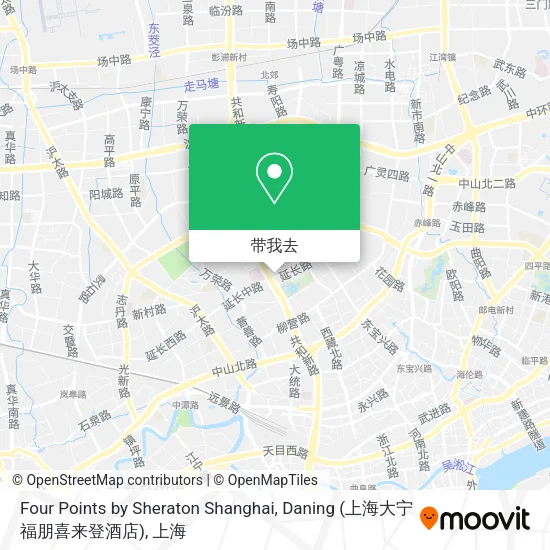 Four Points by Sheraton Shanghai, Daning (上海大宁福朋喜来登酒店)地图