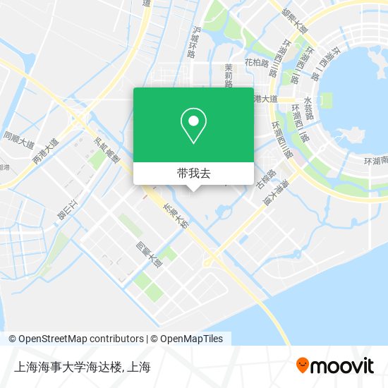 上海海事大学海达楼地图