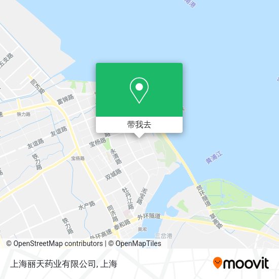 上海丽天药业有限公司地图
