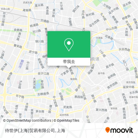 待世伊(上海)贸易有限公司地图