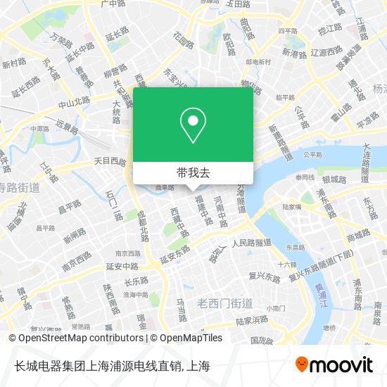 长城电器集团上海浦源电线直销地图
