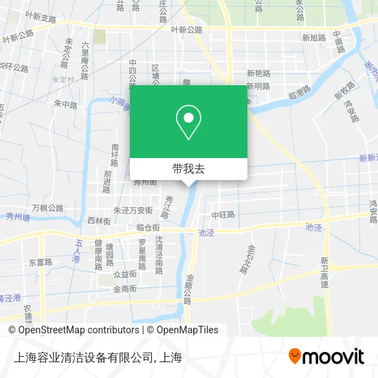 上海容业清洁设备有限公司地图