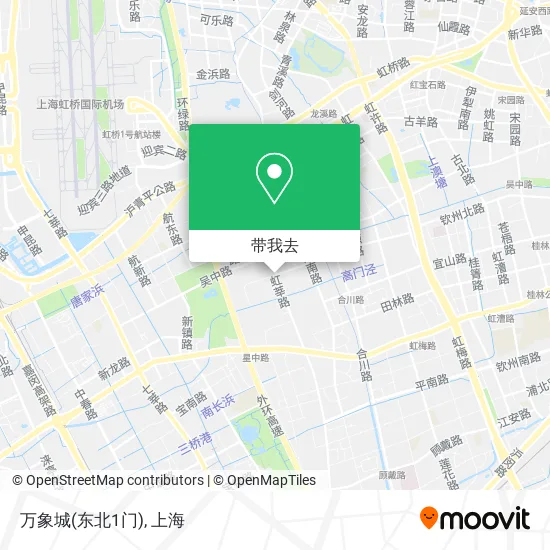 万象城(东北1门)地图