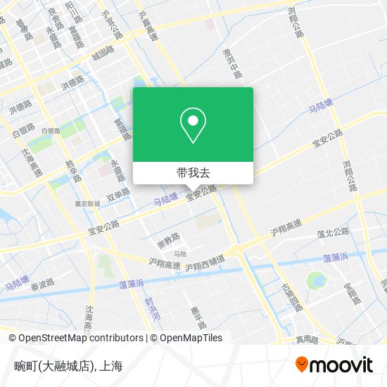 畹町(大融城店)地图