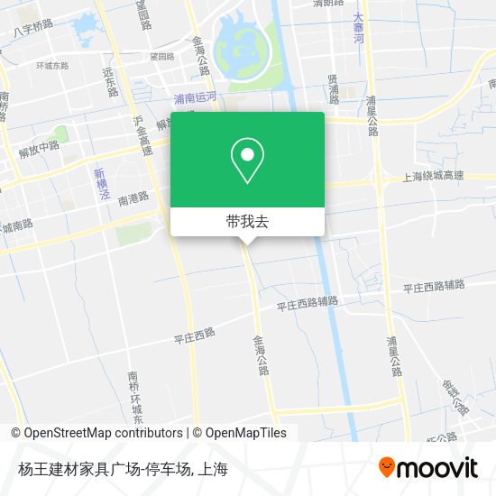 杨王建材家具广场-停车场地图