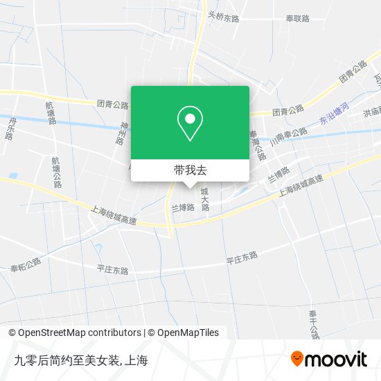 九零后简约至美女装地图