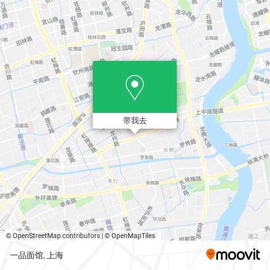 一品面馆地图