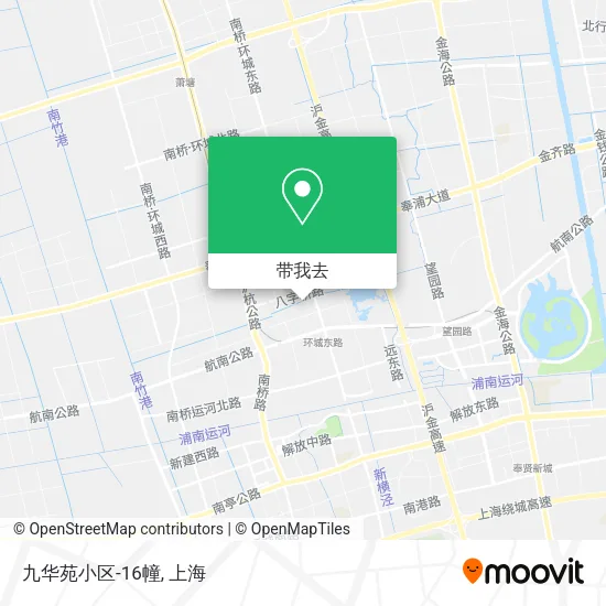 九华苑小区-16幢地图