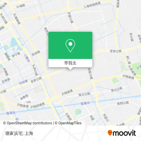 塘家浜宅地图