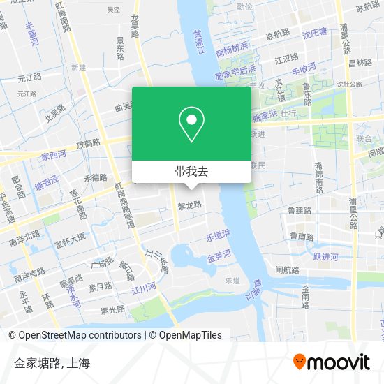 金家塘路地图