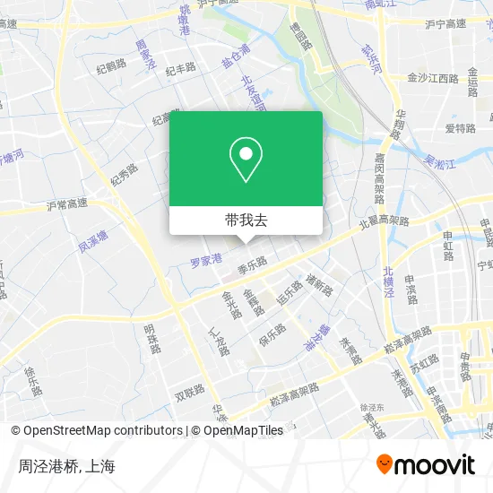 周泾港桥地图
