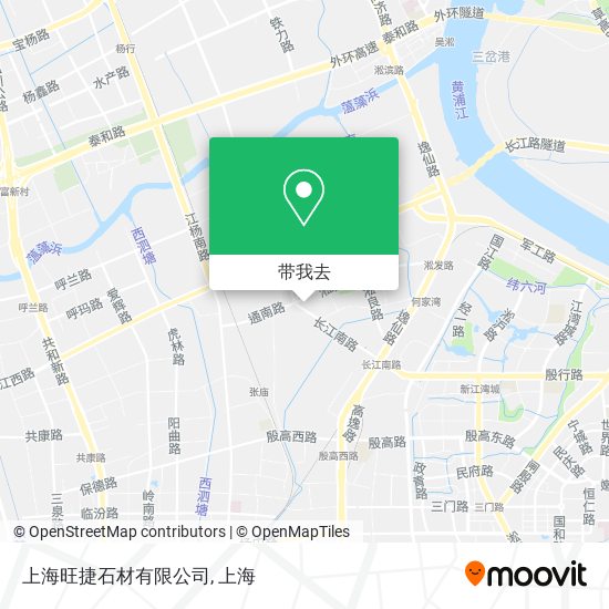 上海旺捷石材有限公司地图