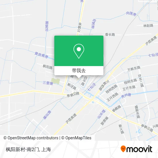 枫阳新村-南2门地图