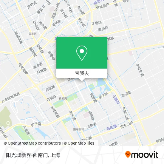 阳光城新界-西南门地图