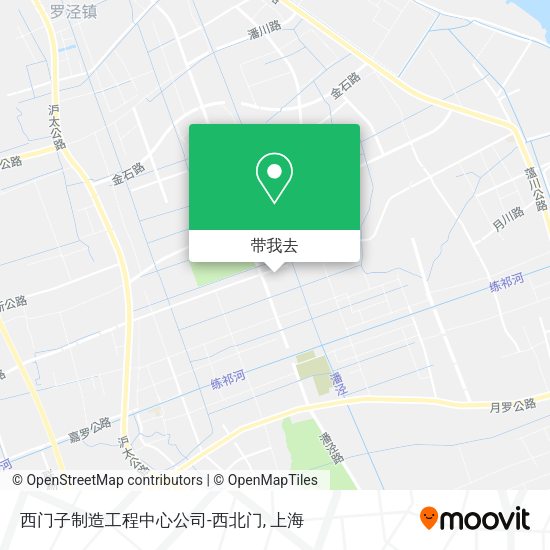 西门子制造工程中心公司-西北门地图
