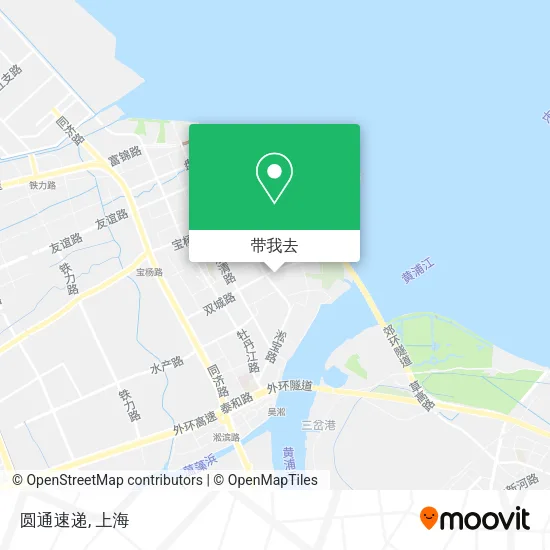 圆通速递地图