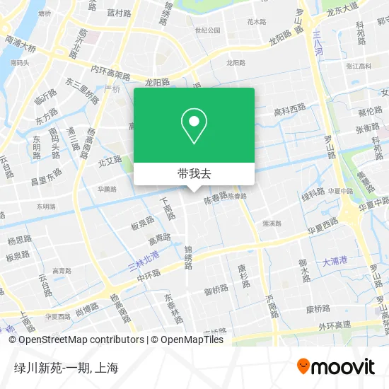 绿川新苑-一期地图