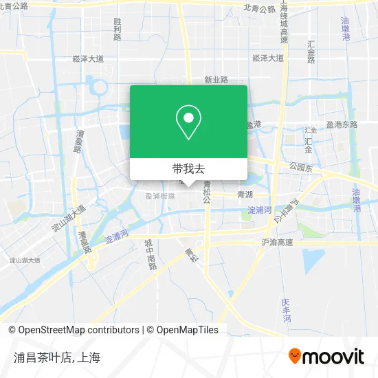 浦昌茶叶店地图