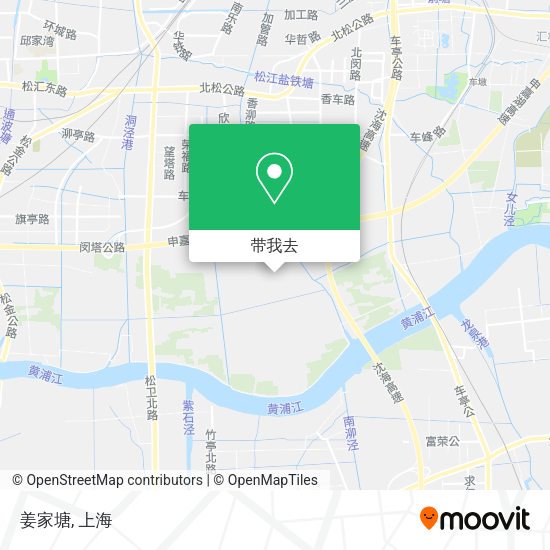 姜家塘地图