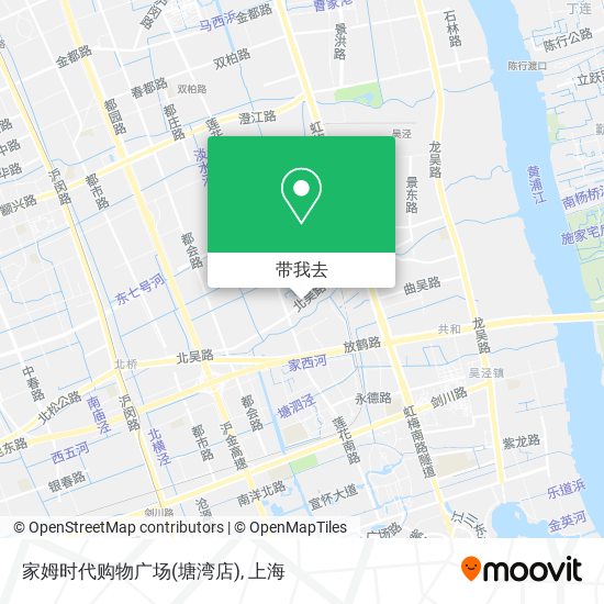 家姆时代购物广场(塘湾店)地图