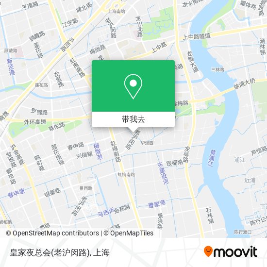 皇家夜总会(老沪闵路)地图