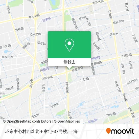 环东中心村四灶北王家宅-37号楼地图