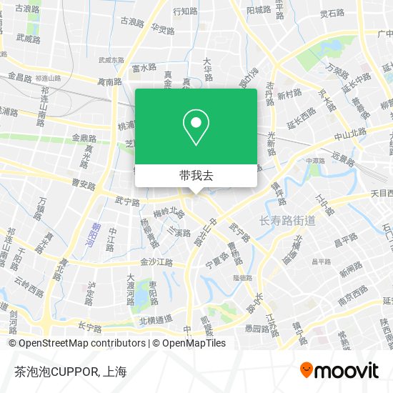 茶泡泡CUPPOR地图