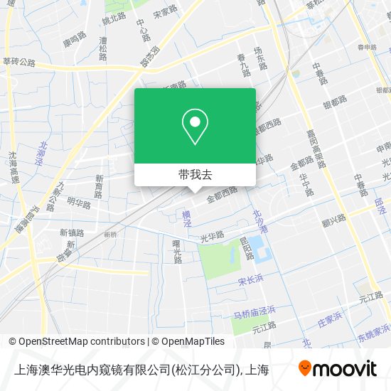 上海澳华光电内窥镜有限公司(松江分公司)地图