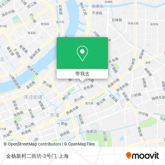 金杨新村二街坊-3号门地图