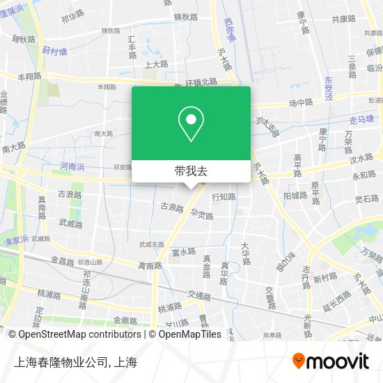 上海春隆物业公司地图