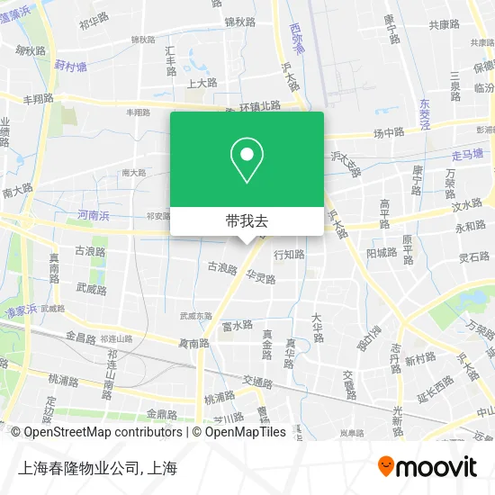 上海春隆物业公司地图