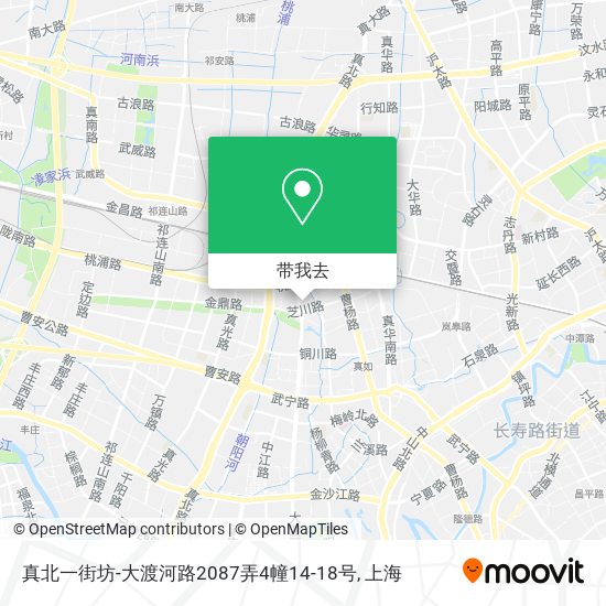 真北一街坊-大渡河路2087弄4幢14-18号地图