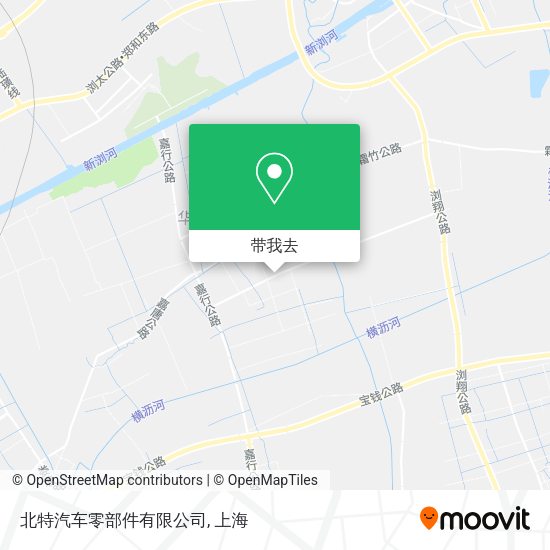 北特汽车零部件有限公司地图