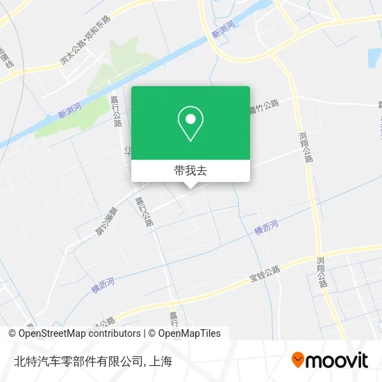 北特汽车零部件有限公司地图