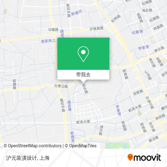 沪元装潢设计地图