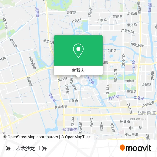 海上艺术沙龙地图