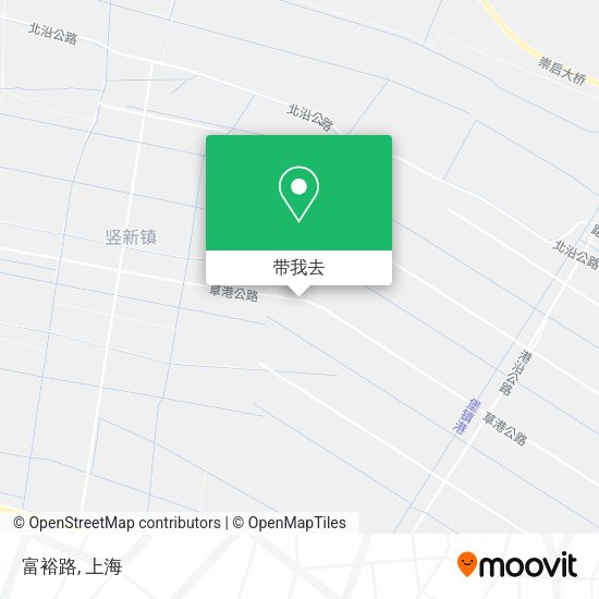 富裕路地图
