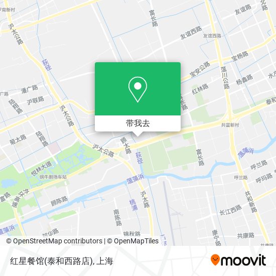 红星餐馆(泰和西路店)地图