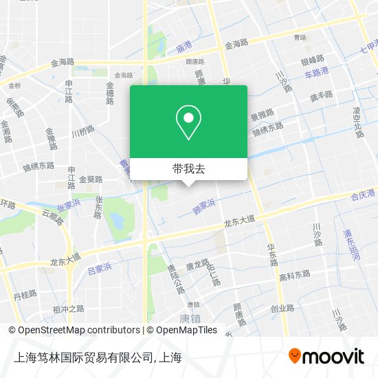 上海笃林国际贸易有限公司地图
