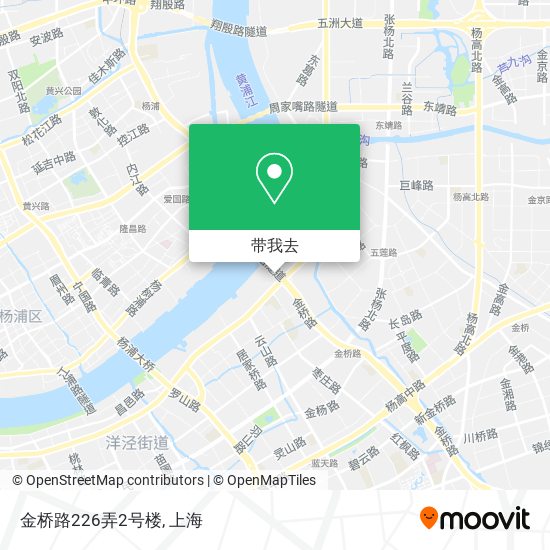 金桥路226弄2号楼地图