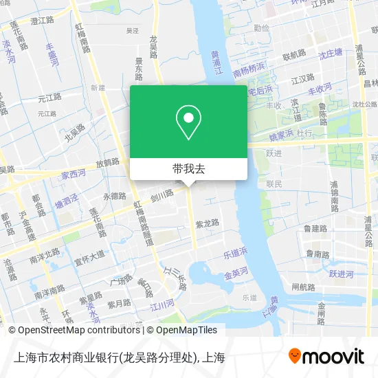上海市农村商业银行(龙吴路分理处)地图