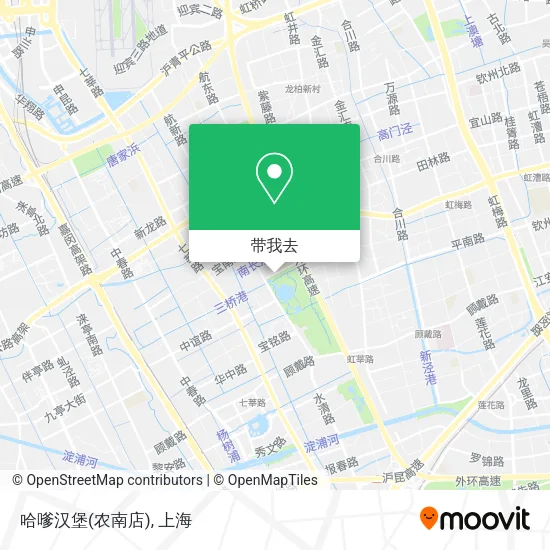 哈嗲汉堡(农南店)地图
