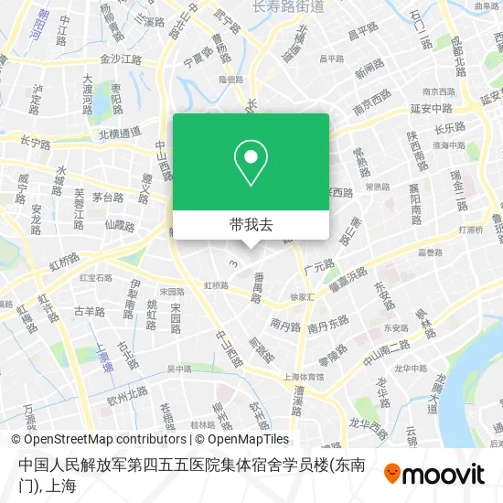 中国人民解放军第四五五医院集体宿舍学员楼(东南门)地图