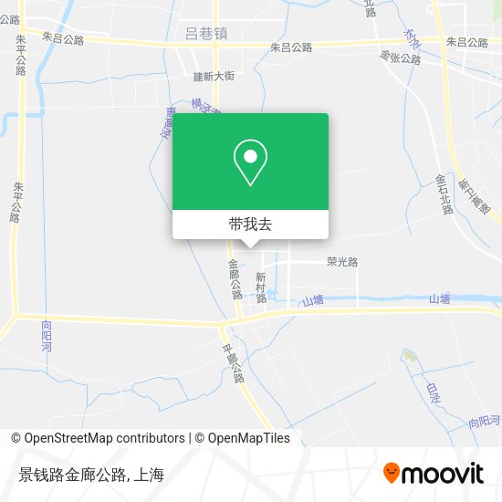 景钱路金廊公路地图