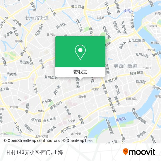甘村143弄小区-西门地图