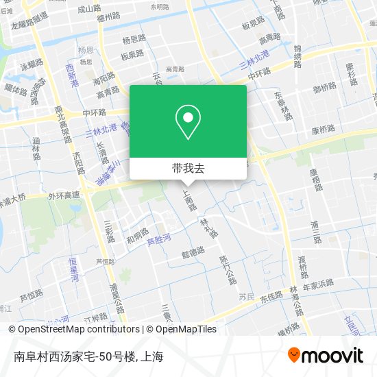 南阜村西汤家宅-50号楼地图