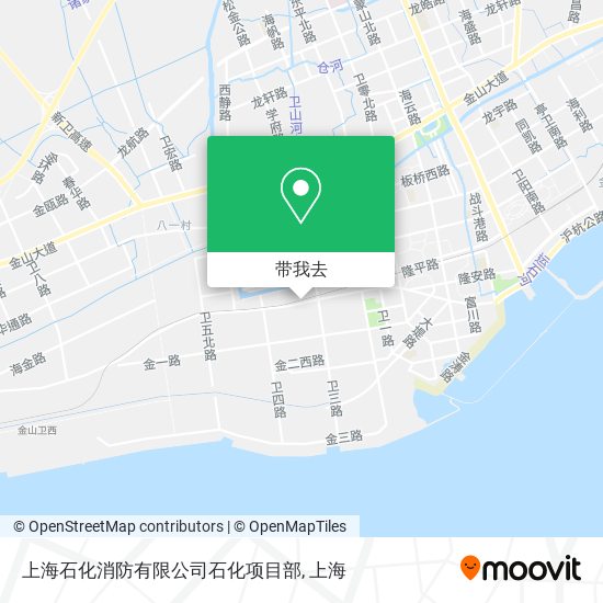 上海石化消防有限公司石化项目部地图